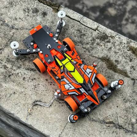 Custom build Mini 4WD Orange Blaze IDXBIG